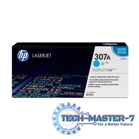 Kaseta z tonerem HP Color LaserJet CE741A Kaseta z tonerem HP Color LaserJet CE741A