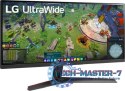 Monitor LG 29WP60G-B (29" /IPS /75Hz /2560 x 1080 /Czarno-czerwony)