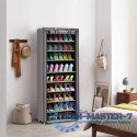 Szafa tekstylna materiałowa garderoba z półkami na ubrania i buty ModernHome