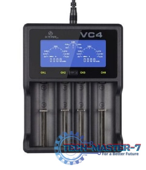 XTAR ŁADOWARKA DO AKUMULATORÓW CYLINDRYCZNYCH LI-ION/NI-MH/NI-CD 18650 VC4SL XTAR ŁADOWARKA DO AKUMULATORÓW CYLINDRYCZNYCH LI-ION/NI-MH/NI-CD 18650 VC4SL