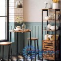 Komplet 2szt taboret barowy bar wysokie hoker
