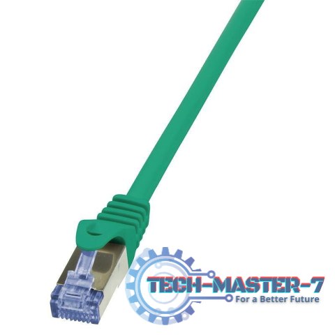 LOGILINK S/FTP Cat.6a 2 m Zielony 2 Patchcord LOGILINK S/FTP Cat.6a 2 m Zielony 2 Patchcord