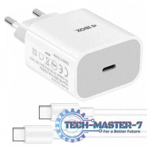 Ładowarka IBOX ILUC39W(1x USB typ C\3000mA\12V)