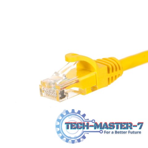 NETRACK CAT5e UTP 10 m Żółty 10 Patchcord NETRACK CAT5e UTP 10 m Żółty 10 Patchcord