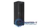 SZAFA INSTALACYJNA RACK STOJĄCA 19" 42U 600X800 CZARNA DRZWI PERFOROWANE LCD LANBERG (FLAT PACK)