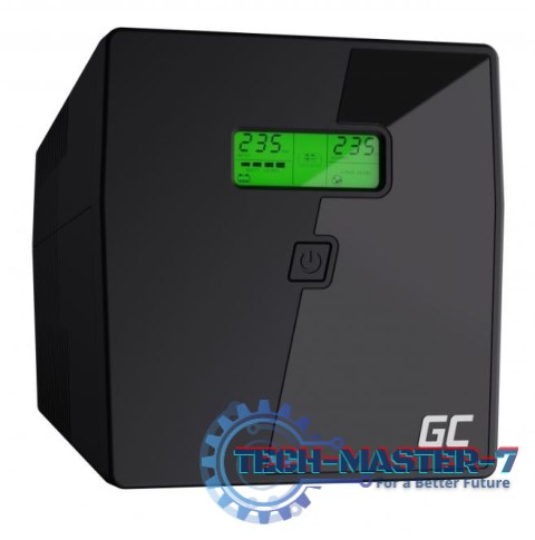 Zasilacz awaryjny GREEN CELL UPS08 1000VA Zasilacz awaryjny GREEN CELL UPS08 1000VA