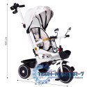 Rowerek trójkołowy dla dzieci spacerówka obracane siedzisko pchacz daszek ECOTOYS ECOTOYS