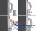 Składana markiza 300x200 cm boczna roleta parawan do ogrodu na taras antracyt ModernHome
