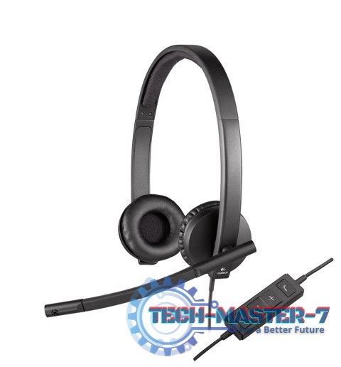 Słuchawki z mikrofonem LOGITECH H570e Czarny Słuchawki z mikrofonem LOGITECH H570e Czarny
