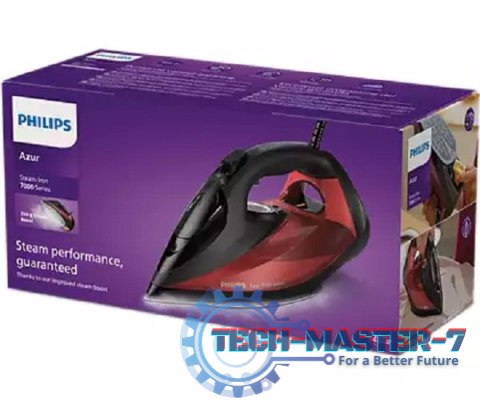 Żelazko parowe PHILIPS DST7022/40 7000 Series (2800W /Czerwono-czarny) Żelazko parowe PHILIPS DST7022/40 7000 Series (2800W /Czerwono-czarny)