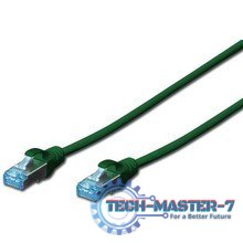 DIGITUS Cat6 U/UTP 0.5 m Zielony 0.5 Patchcord DIGITUS Cat6 U/UTP 0.5 m Zielony 0.5 Patchcord