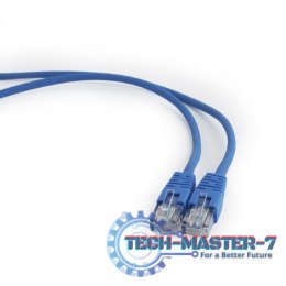 Patch cord kat.5e osłonka zalewana 5M niebieski