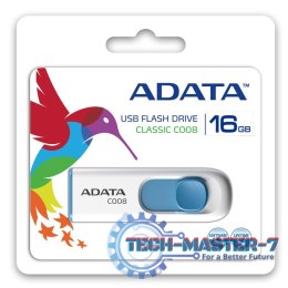 Pendrive DashDrive Classic C008 16GB USB2.0 biało-niebieski
