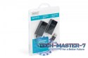 Przedłużacz/Extender USB 1.1 po skrętce Cat.5e/6 UTP/SFP do 45m, czarny, 20cm