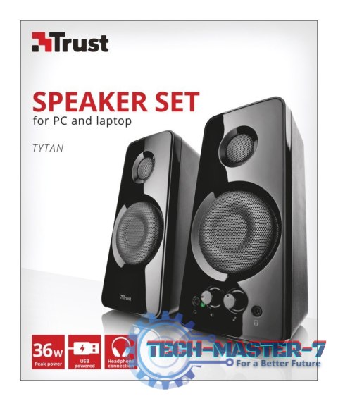 TRUST Tytan 2.0 Czarny 21560 TRUST Tytan 2.0 Czarny 21560