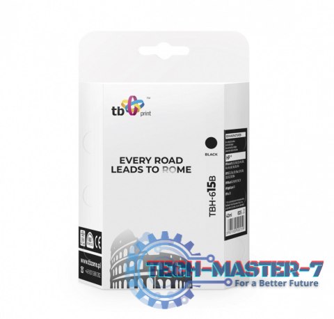 Tusz do HP Nr 15 - C6615DE TBH-615B BK ref. Tusz do HP Nr 15 - C6615DE TBH-615B BK ref.