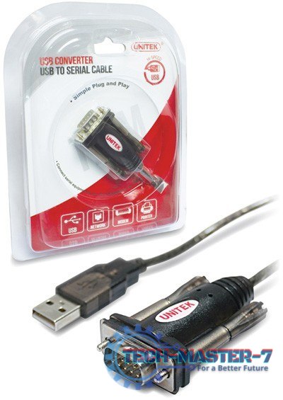 Adapter USB do 1xRS-232 ; Y-105