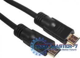 Kabel HDMI-HDMI v2.0 3D TV High Speed Ethernet 10M (pozłacane końcówki)