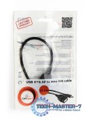 Kabel OTG USB Mini BM -> USB AF 15cm