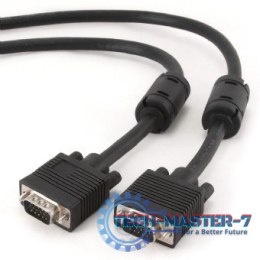Kabel VGA 15M/15M EKRAN+FERRYT 5M BLACK