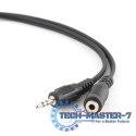 Kabel przedłużacz MINI JACK M/F 1,5M Stereo