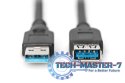 Kabel przedłużający USB 3.1 Gen.1 SuperSpeed 5Gbps Typ USB A/USB A M/Ż czarny 1,8m