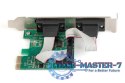 Karta rozszerzeń/Kontroler PCI Express RS232 Serial Port, 2xDB9, Chipset: ASIX99100