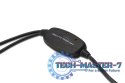 Konwerter/Adapter USB 2.0 do 2x RS232 (DB9) z kablem USB A M/Ż dł. 1,5m