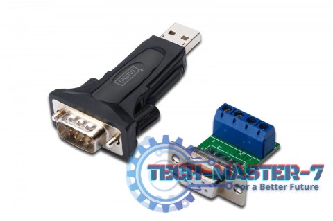 Konwerter/Adapter USB 2.0 do RS485 (DB9) z kablem USB A M/Ż dł. 80cm Konwerter/Adapter USB 2.0 do RS485 (DB9) z kablem USB A M/Ż dł. 80cm