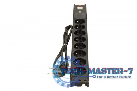 Listwa przeciwprzepięciowa LXARM 810, 3L, PDU, 1,5m, czarna Listwa przeciwprzepięciowa LXARM 810, 3L, PDU, 1,5m, czarna