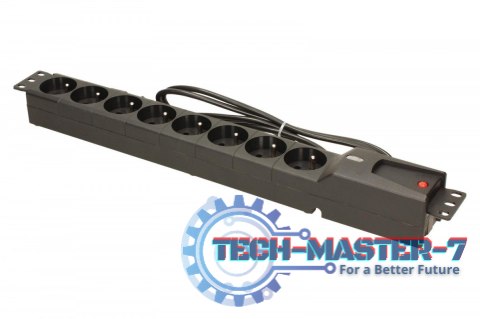 Listwa zasilająca LZRM 810 BW IEC 320, PDU, 1.5m Listwa zasilająca LZRM 810 BW IEC 320, PDU, 1.5m