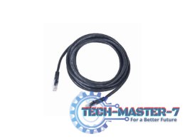 Patch cord kat.5e osłonka zalewana 0.25M czarny