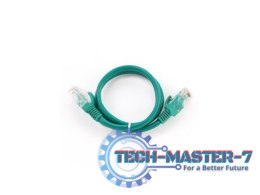 Patch cord kat.5e osłonka zalewana 0.25M zielony