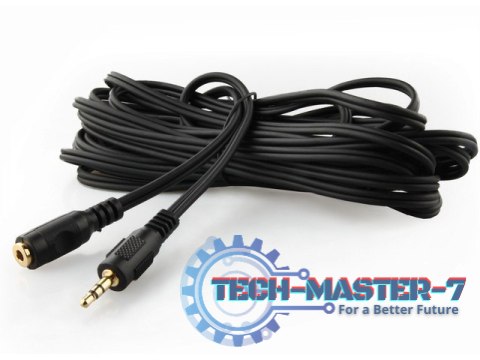 Przedłużacz Minijack M/F 5M Gold Stereo Przedłużacz Minijack M/F 5M Gold Stereo