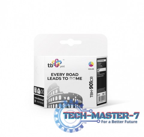 Tusz do HP OJ J4580 TBH-901CR Kolor ref.