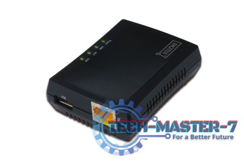 Wielofunkcyjny serwer wydruku/Print server 1xUSB 2.0 Hub sieciowy, NAS, 1x RJ45, LAN 10/100Mbps Wielofunkcyjny serwer wydruku/Print server 1xUSB 2.0 Hub sieciowy, NAS, 1x RJ45, LAN 10/100Mbps