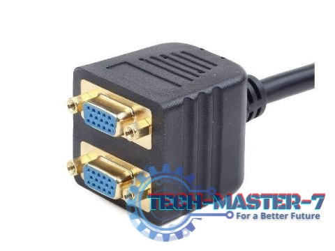Adapter VGA(M)->2xVGA(F) 20cm Adapter VGA(M)->2xVGA(F) 20cm