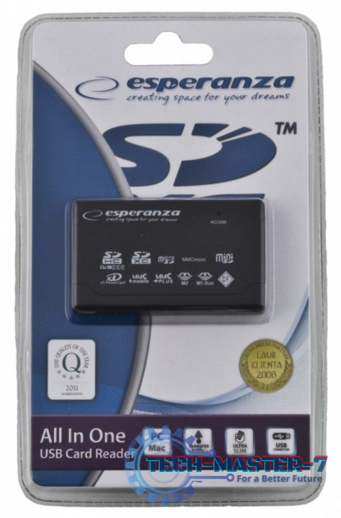 CZYTNIK KART PAMIĘCI ALL IN ONE EA119 USB 2.0 CZYTNIK KART PAMIĘCI ALL IN ONE EA119 USB 2.0
