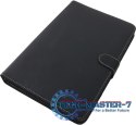 KLAWIATURA + ETUI DO TABLETÓW 10,1" EK125 MADERA / SKÓRA EKOLOGICZNA / STAND / CZARNE