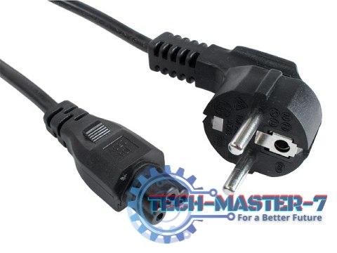 Kabel zasilający do notebooka koniczynka C5 3M Kabel zasilający do notebooka koniczynka C5 3M