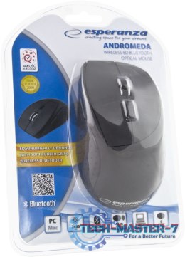 MYSZ BLUETOOTH OPTYCZNA EM123K ANDROMEDA 1000/1600/2400DPI, 6D