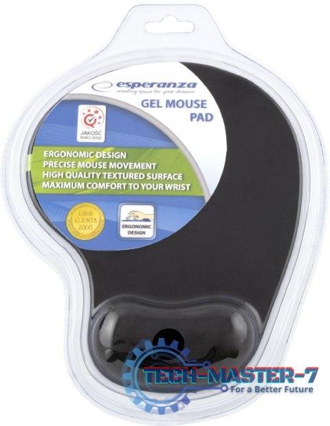 PODKŁADKA POD MYSZ ŻELOWA EA137K CZARNA / wymiary 230x190mm / grubość 20mm PODKŁADKA POD MYSZ ŻELOWA EA137K CZARNA / wymiary 230x190mm / grubość 20mm
