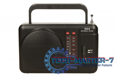 Radio TOLA Czarny Radio TOLA Czarny