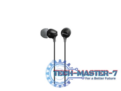 Słuchawki handsfree, mikrofon MDR-EX15AP black Słuchawki handsfree, mikrofon MDR-EX15AP black