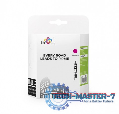 Tusz do Brother LC123 TBB-LC123M MA Tusz do Brother LC123 TBB-LC123M MA