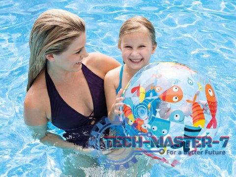 Dmuchana piłka plażowa 51cm różne wzory - 59040 INTEX INTEX Dmuchana piłka plażowa 51cm różne wzory - 59040 INTEX INTEX