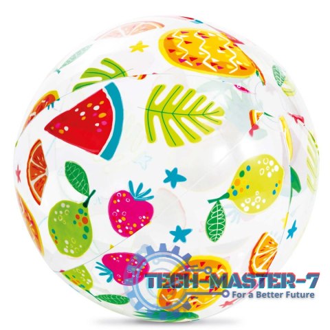 Dmuchana piłka plażowa 51cm różne wzory - 59040 INTEX INTEX Dmuchana piłka plażowa 51cm różne wzory - 59040 INTEX INTEX