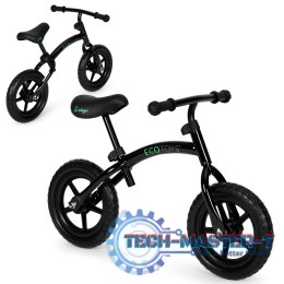 Rowerek rower biegowy dla dzieci jeździk koła EVA ECOTOYS czarny ECOTOYS