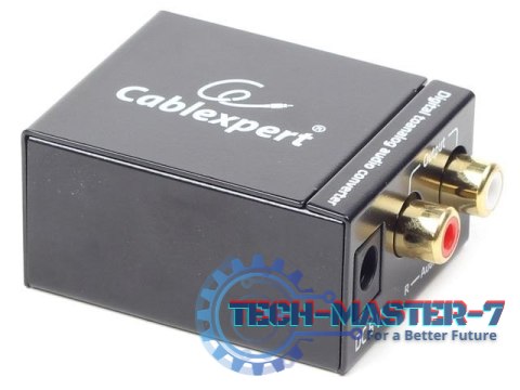 Adapter Digital Audio TOSLINK -> Analog RCA Adapter Digital Audio TOSLINK -> Analog RCA