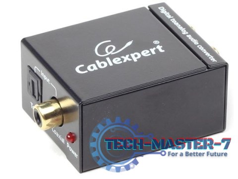 Adapter Digital Audio TOSLINK -> Analog RCA Adapter Digital Audio TOSLINK -> Analog RCA